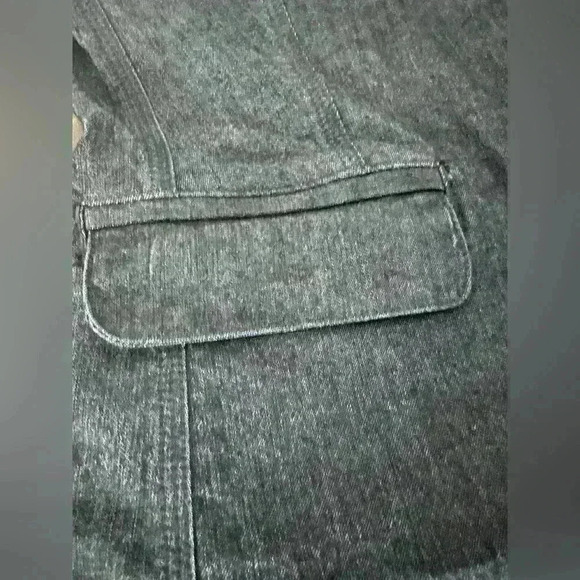 Josephine Chaus Denim Stretch Blazer (49) - Picture 6 of 8